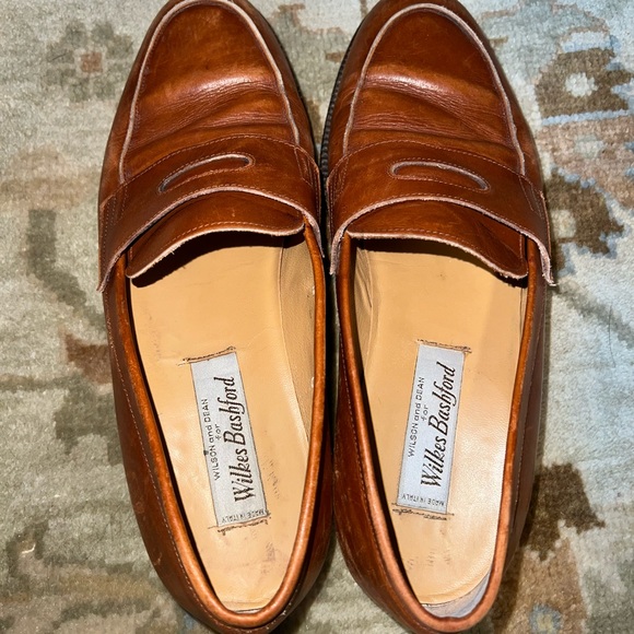Wilkes Bashford size 8m men dress shoes main image 3